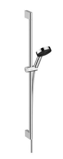hansgrohe Pulsify Select S 150 Relaxation bruses&aelig;t 3jet - 90 cm - Krom