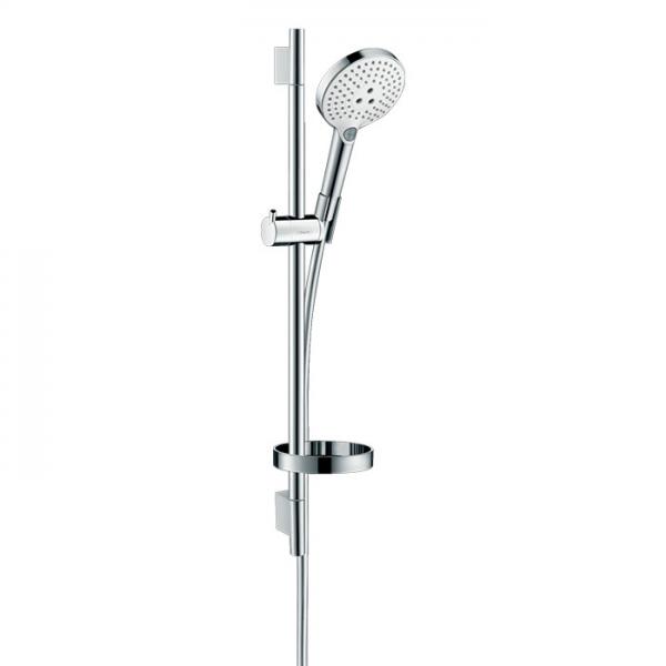 Hansgrohe Raindance Select S 120 bruses&aelig;t - 3 Spray/krom/hvid