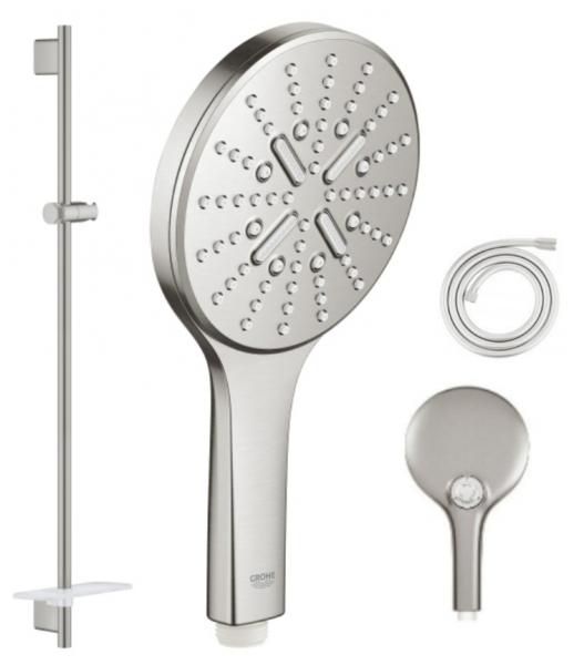 Grohe Rainshower SmartActive brusesæt - Supersteel Grohe Rainshower SmartActive brusesæt - Supersteel