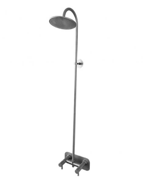 Frostline Duo frostfri udebruser t/væg - 150-350 mm - Rustfrit stål Frostline Duo frostfri udebruser t/væg - 150-350 mm - Rustfrit stål