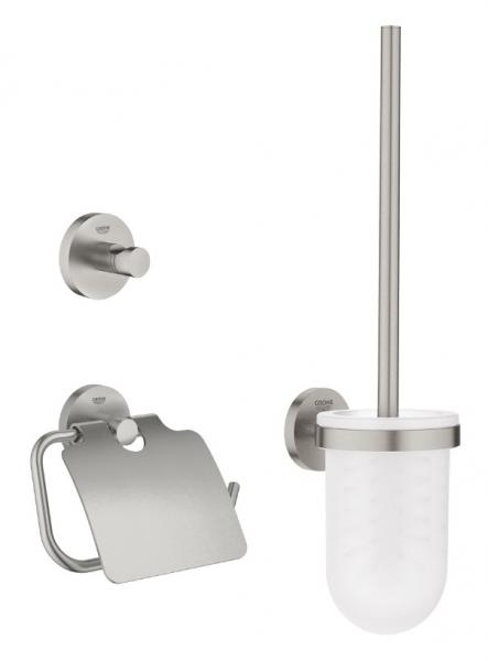 Grohe Essentials tilbeh&oslash;rss&aelig;t 3 i 1 - Steel