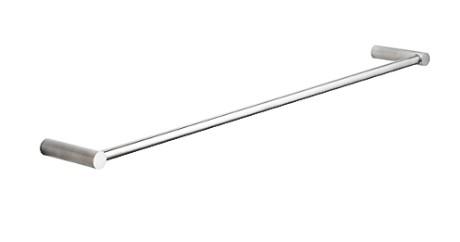 Pressalit enkel h&aring;ndkl&aelig;destang - Rustfri st&aring;l