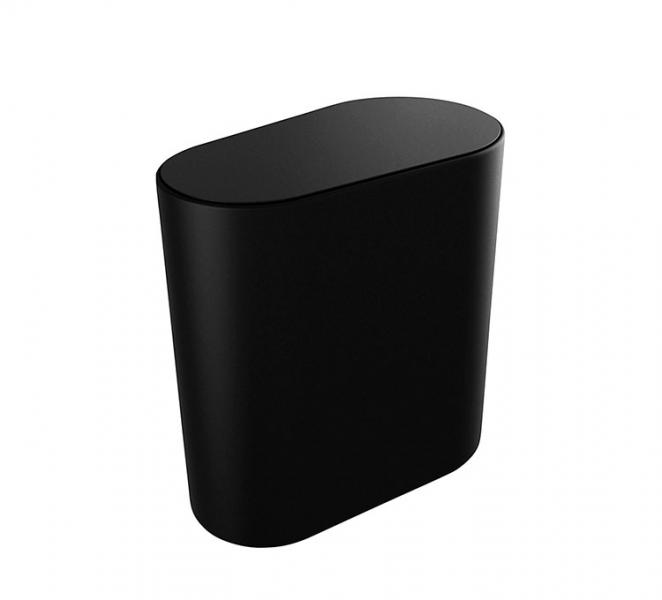 Pressalit Style væghængt toiletspand - Mat sort Pressalit Style væghængt toiletspand - Mat sort