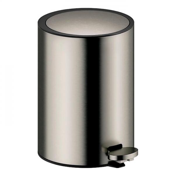 Damixa Zen toiletspand m/pedal og SoftClose 3l - B&oslash;rstet grafitgr&aring;