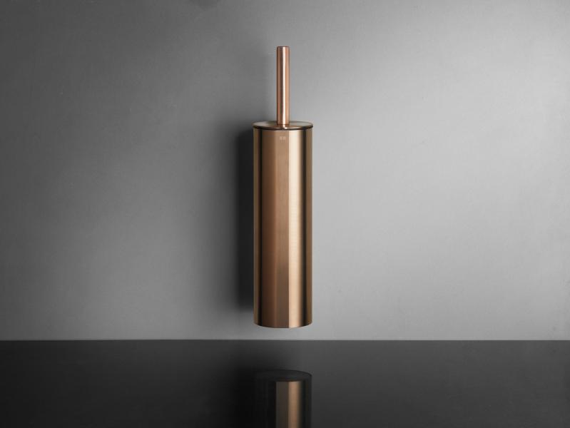 Unidrain ReFrame toiletb&oslash;rste til v&aelig;g - Kobber