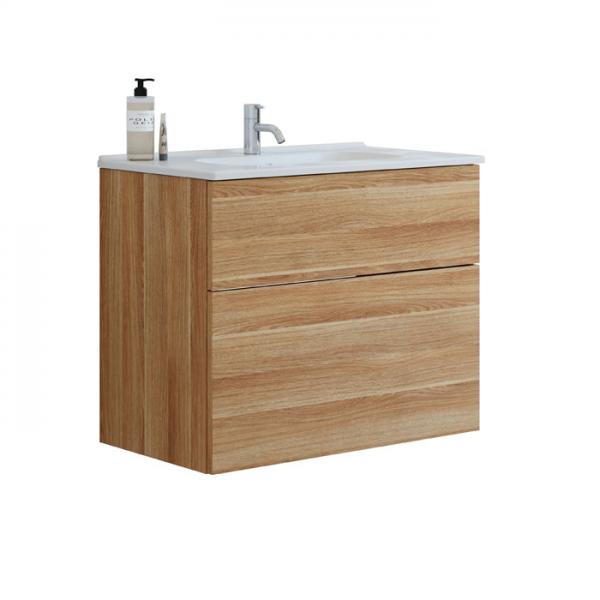 Dansani Luna 81 m&oslash;bels&aelig;t m/Kantate vask, h&oslash;j skuffe og indretning - Varm eg