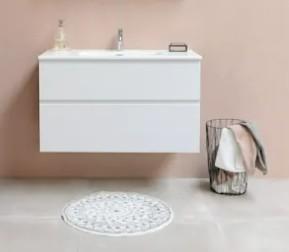 Sanibell Proline møbelsæt 100 m/integrerede greb - Mat hvid Sanibell Proline møbelsæt 100 m/integrerede greb - Mat hvid