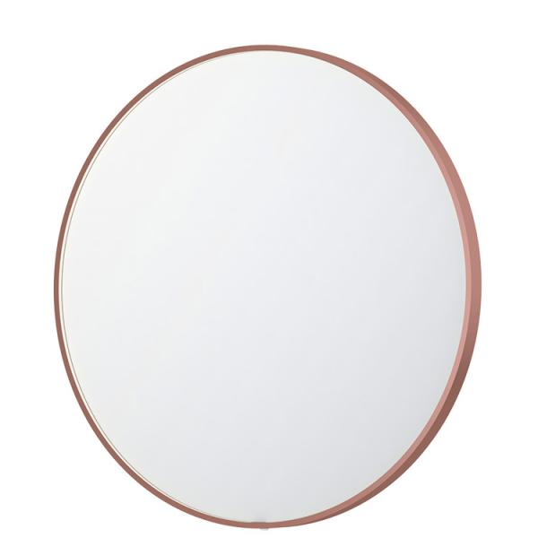 Sanibell Ink SP24 rundt spejl m/lys, varme og sensor &Oslash;100 - B&oslash;rstet kobber