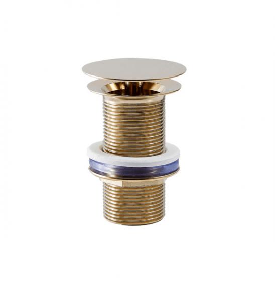 Cass&oslash;e Universal bundventil, tvangs&aring;ben - Blankpoleret messing