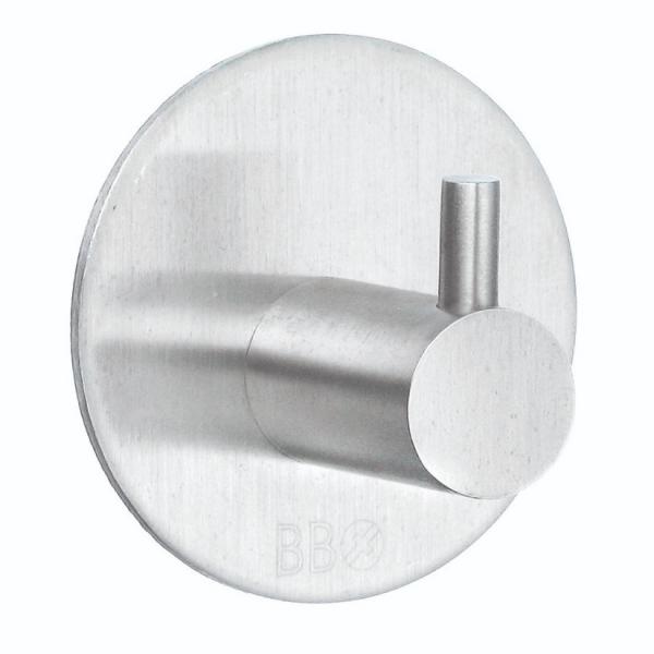 Beslagsboden selvkl&aelig;bende h&aring;ndkl&aelig;dekrog m/tap - Rund - Rustfrit st&aring;l