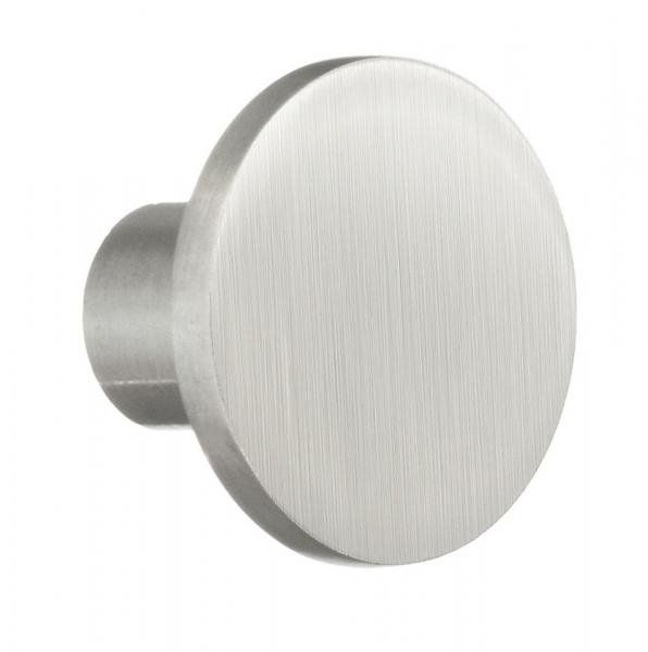 Beslagsboden knopgreb B496 - B&oslash;rstet krom