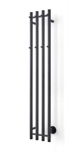 Cassøe Catania håndklædetørrer - 26x142 cm - Mat sort Cassøe Catania håndklædetørrer - 26x142 cm - Mat sort