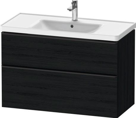 Duravit D-Neo 100 møbelsæt - Sort eg Duravit D-Neo 100 møbelsæt - Sort eg