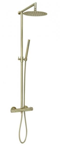 Cass&oslash;e Lago komplet brusesystem &Oslash;250 - B&oslash;rstet messing