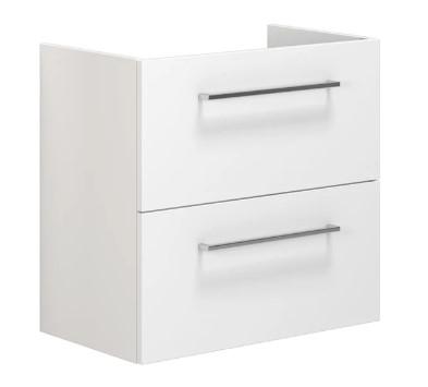 Dansani Mido+ 60 underskab m/skuffer - Hvid h&oslash;jglans