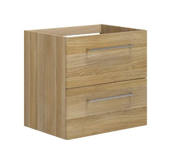 Dansani Mido+ 60 vaskeskab m/skuffer - Varm eg Dansani Mido+ 60 vaskeskab m/skuffer - Varm eg