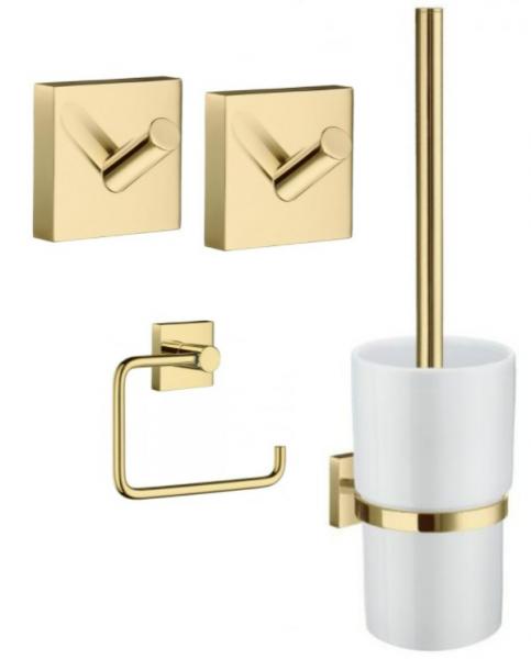 Smedbo House tilbehørspakke 4 - Poleret messing Smedbo House tilbehørspakke 4 - Poleret messing