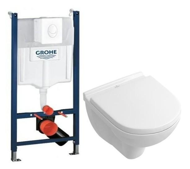 V&B O.novo Compact toiletpakke inkl. cisterne, hvid betjeningsplade og sæde m/ soft-close V&B O.novo Compact toiletpakke inkl. cisterne, hvid betjeningsplade og sæde m/ soft-close