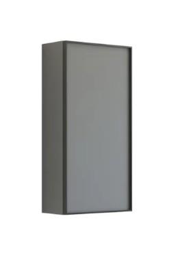 Dansani Luna Urban overskab - Venstrehængslet - Grå mat/Sort ramme Dansani Luna Urban overskab - Venstrehængslet - Grå mat/Sort ramme