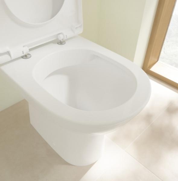 Villeroy & Boch O.Novo Rimless gulvst&aring;ende toilet