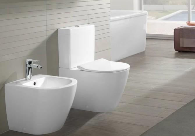 Villeroy & Boch Subway 2.0 gulvst&aring;ende toilet Rimless u/cisterne