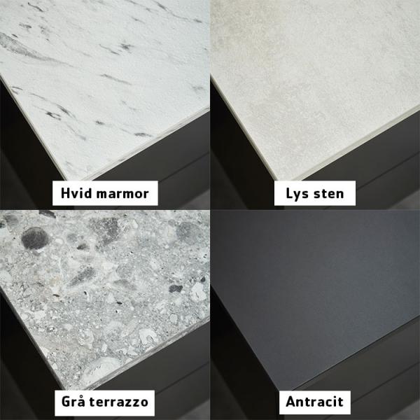 Hafa Grace 90 møbelsæt m/mat hvid bowlevask - Hvid mat rammefront Hafa Grace 90 møbelsæt m/mat hvid bowlevask - Hvid mat rammefront