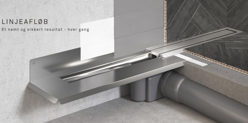 Unidrain 3004 afløbsarmatur - Fritliggende - 300 mm Unidrain 3004 afløbsarmatur - Fritliggende - 300 mm