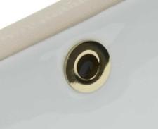 Lavabo overl&oslash;bsring &Oslash;22 mm - Messing