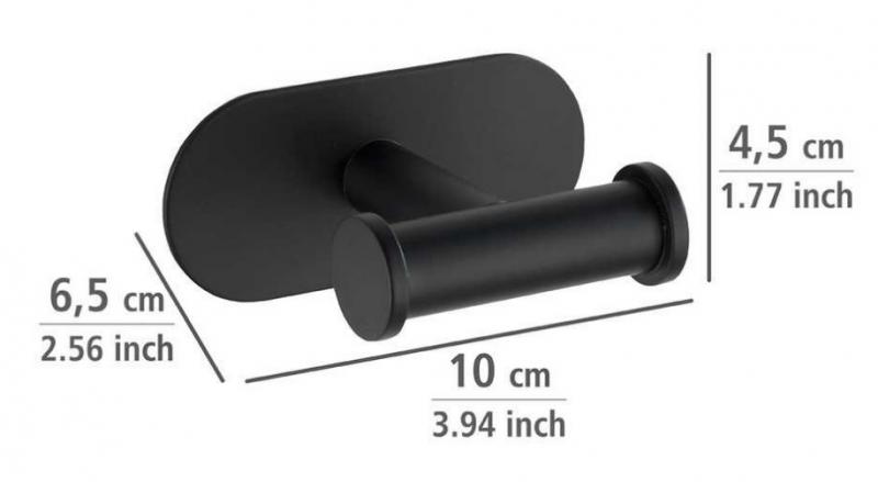 Wenko Orea duo h&aring;ndkl&aelig;dekrog - Mat sort - Skuefri