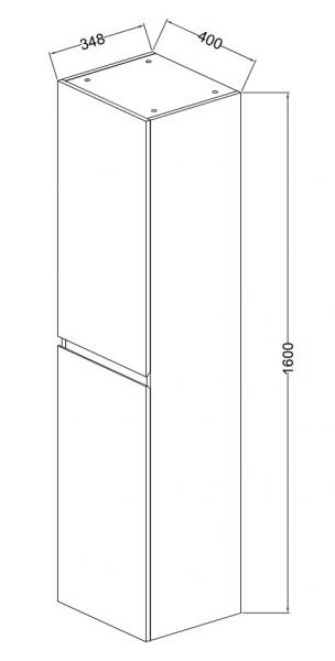 Nortiq Brazil h&oslash;jskab - Halifax eg