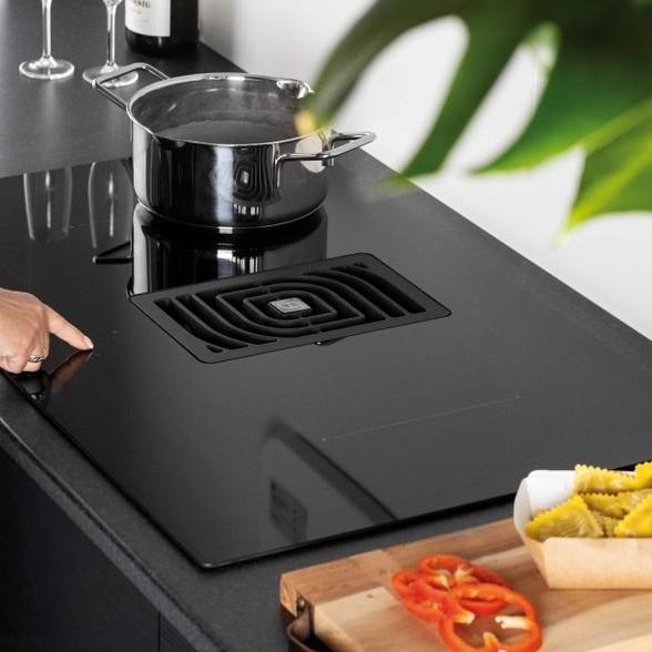 Eico Galileo Smart BK A830 emhætte med kogesektion - Sort Eico Galileo Smart BK A830 emhætte med kogesektion - Sort