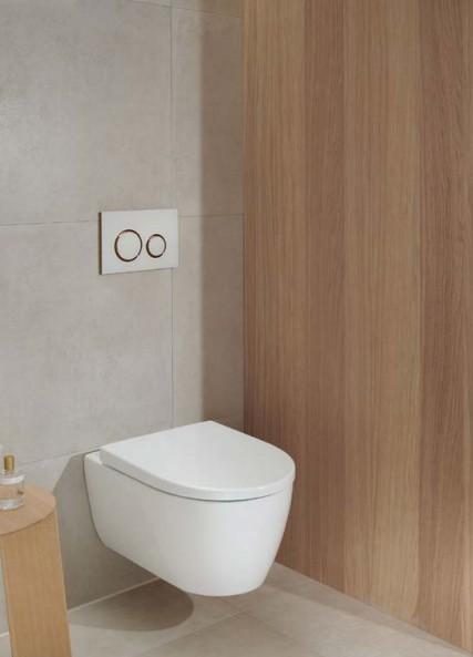 Geberit Icon v&aelig;gh&aelig;ngt toilet m/RIMfree
