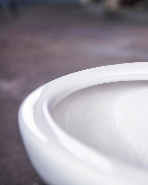 Gustavsberg 8330 Estetic v&aelig;gh&aelig;ngt toilet incl s&aelig;de m/softclose