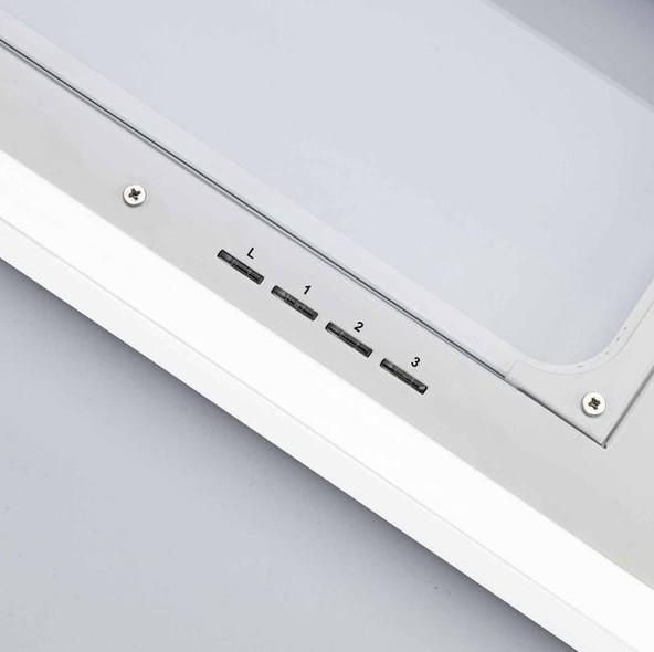 Eico Eicoline W emh&aelig;tte til v&aelig;gmontering m/udtr&aelig;k - Hvid