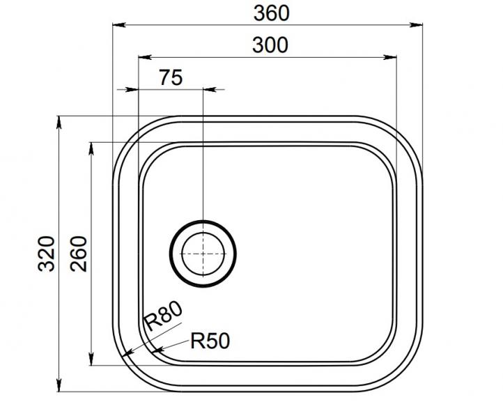Juvel Barents 30 k&oslash;kkenvask m/prop - Rustfrit st&aring;l