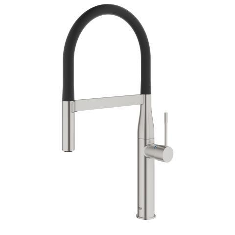 Grohe Essence New k&oslash;kkenarmatur m/profi-bruser - Supersteel