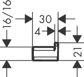 hansgrohe AddStoris enkel krog - Mat sort hansgrohe AddStoris enkel krog - Mat sort
