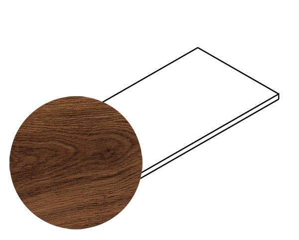 Dansani Luna laminatbordplade 160 - Brun eg Dansani Luna laminatbordplade 160 - Brun eg