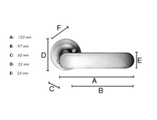 Beslagsboden udend&oslash;rsgreb - Mat sort