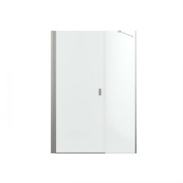 Strømberg Noma 45 svingdør m/sidepanel 1000mm - Venstre - Steel Strømberg Noma 45 svingdør m/sidepanel 1000mm - Venstre - Steel