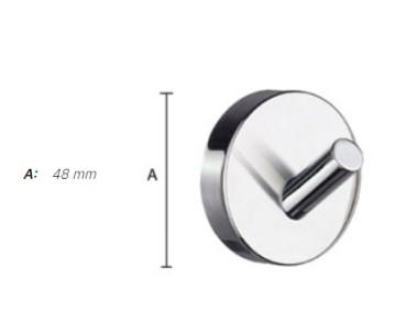 Smedbo Home krog - Mat sort Smedbo Home krog - Mat sort