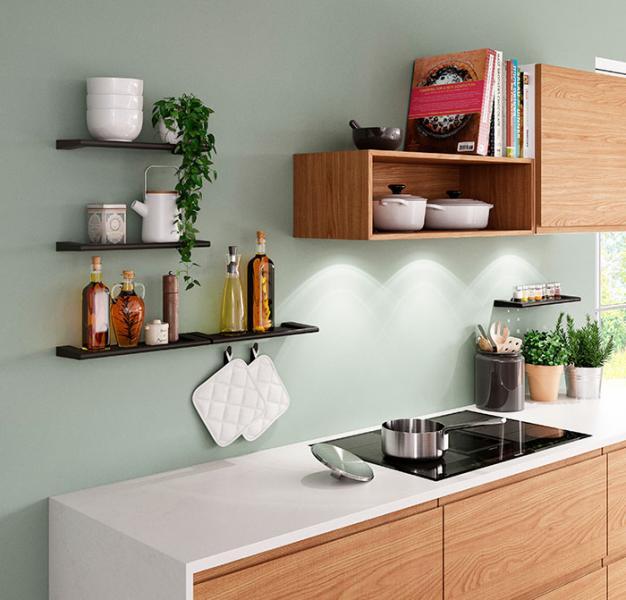 Pressalit Style hylde til køkken - Krom Pressalit Style hylde til køkken - Krom