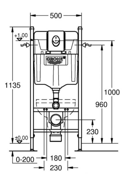 Duravit No. 1 Rimless toiletpakke inkl. sæde m/softclose, cisterne og krom betjening Duravit No. 1 Rimless toiletpakke inkl. sæde m/softclose, cisterne og krom betjening