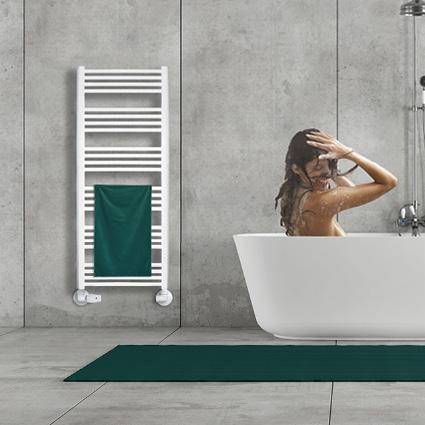 Kriss Space h&aring;ndkl&aelig;det&oslash;rrer - 45x86 cm - Hvid