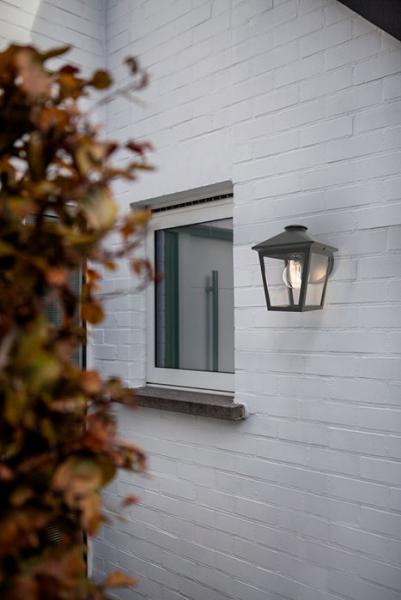 Lutec Tradition Zago udend&oslash;rslampe til v&aelig;g - Mat sort