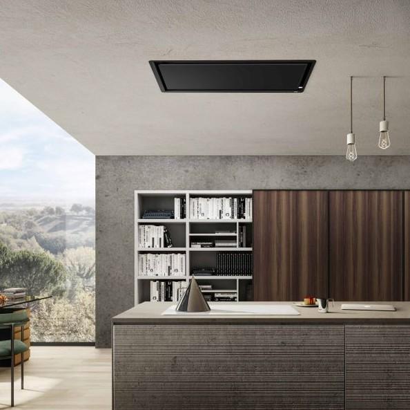 Eico Illusion H16 BL MAT/A/100 indbygget emhætte t/ loft el. niche - Sort Eico Illusion H16 BL MAT/A/100 indbygget emhætte t/ loft el. niche - Sort