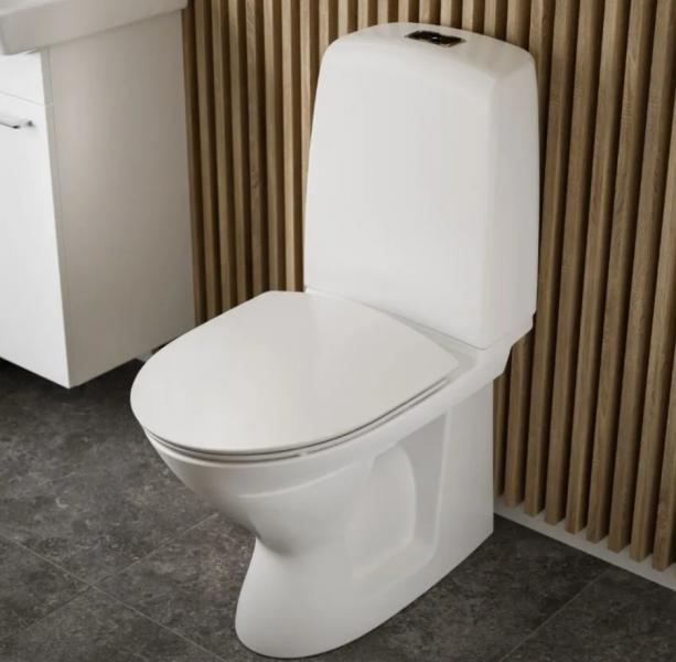 Ifö Spira 6260 gulvtoilet m/Rimfree, Ifø Clean og Sensor skyl - Batteri Ifö Spira 6260 gulvtoilet m/Rimfree, Ifø Clean og Sensor skyl - Batteri