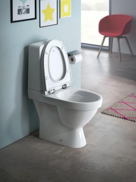 Laufen Kompas Rimless toilet m/P-l&aring;s