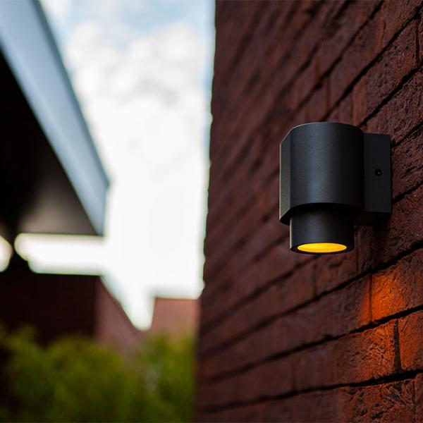 Lutec Cypres udend&oslash;rs v&aelig;glampe - 1 spot ned