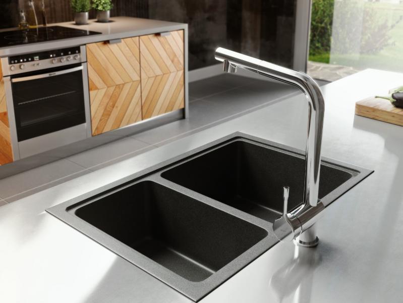 Ideal Standard Geometry A4 køkkenarmatur m/udtræk - Krom Ideal Standard Geometry A4 køkkenarmatur m/udtræk - Krom